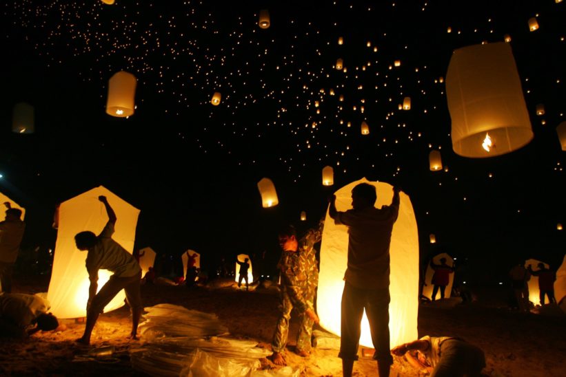 Tsunami ceremony photo Xin Zhou