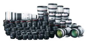 Canon objectifs lentilles
