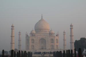Taj Mahal perspective distance