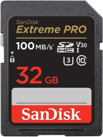 Carte SDHC de 32Go, classe de vitesse 10, U3 et V30