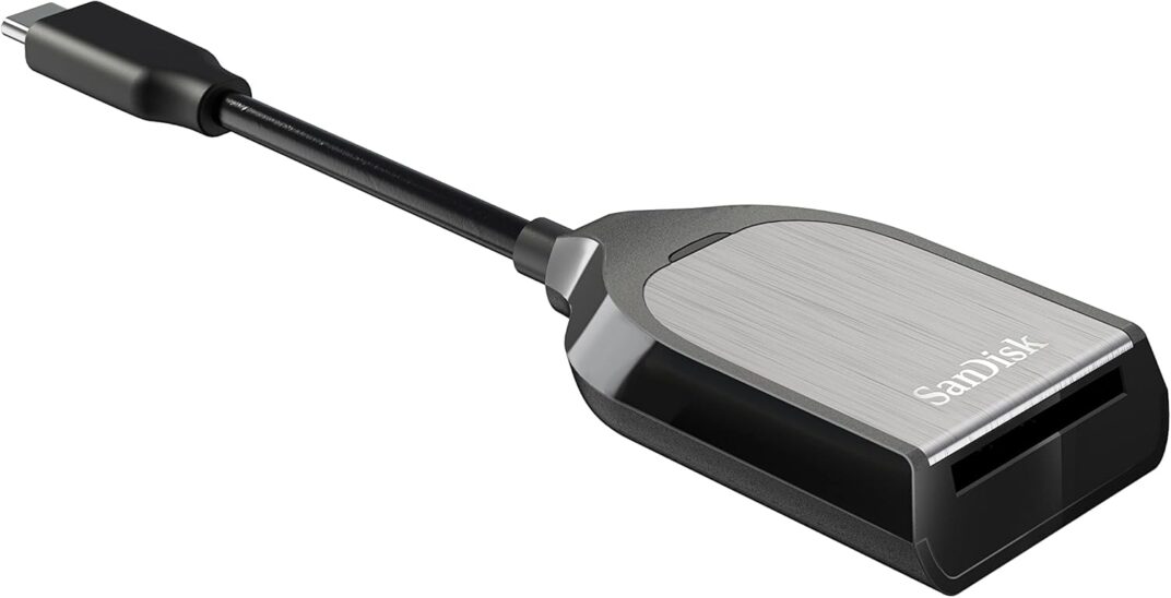 Lecteur SanDisk USB-C, compatible avec les cartes UHS-II