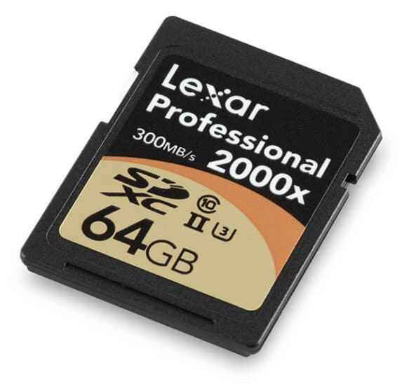 Carte Lexar de 64 Go