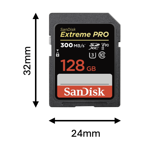 Carte SDXC de 128 Go