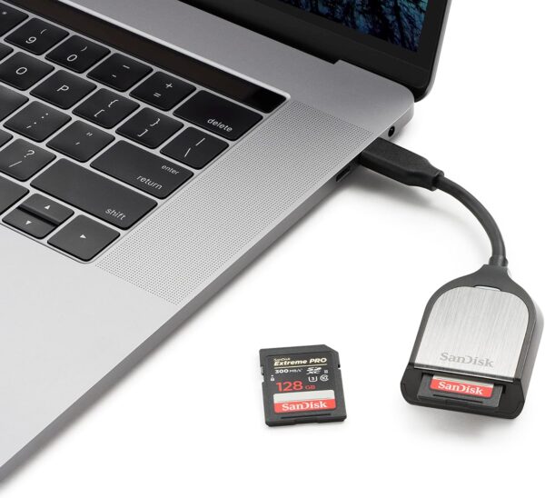 lecteur carte SD appareil photo