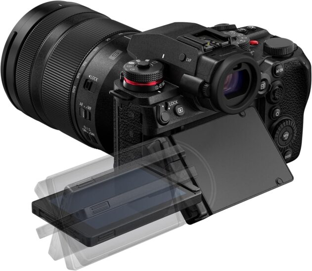Ecran orientable et inclinable du Panasonic Lumix S1R II