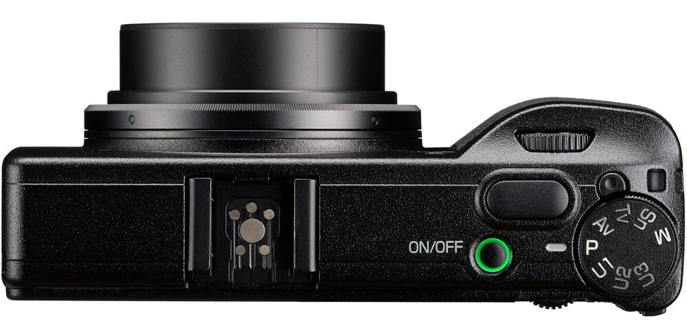 Ricoh GR IV vu de dessus
