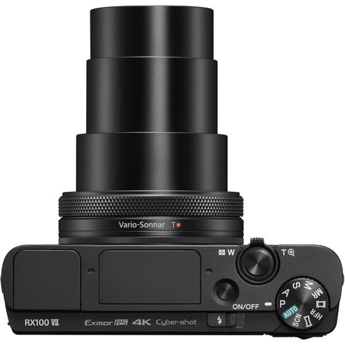 Sony RX100 VII avec objectif déplié