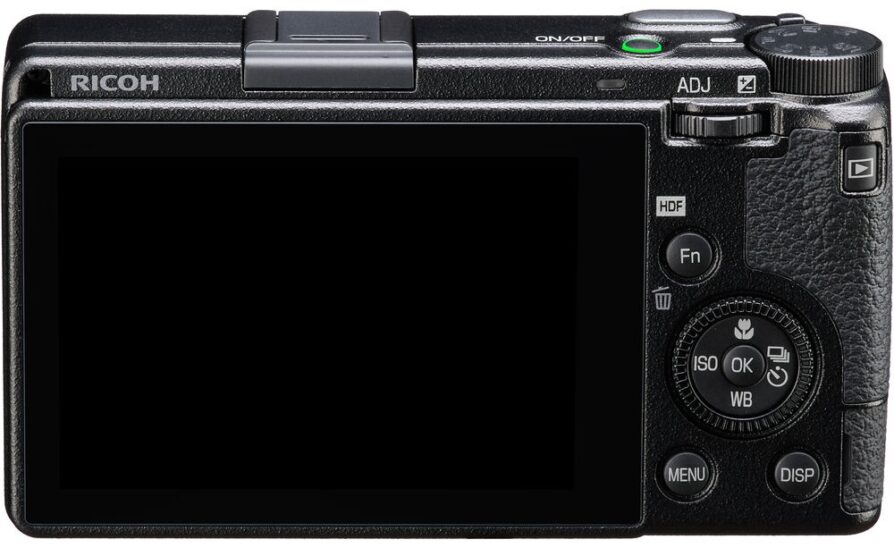 écran arrière Ricoh GR III