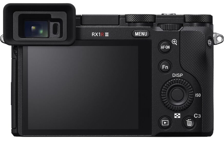 Sony RX1R III vue arrière
