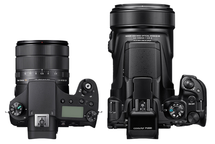 Sony RX10 IV et Nikon P1000 : Comparaison des appareils photo bridge haut de gamme. Zoom puissant, qualité d'image. 