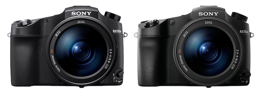 Sony RX10 IV et RX10 III: Comparaison des appareils photo bridge haut de gamme avec objectif Zeiss et zoom puissant.