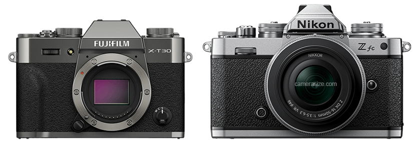 Comparaison Fujifilm X-T30 III et Nikon Z fc&nbsp;: Appareils photo hybrides rétro, qualité d'image exceptionnelle. Guide d'achat.