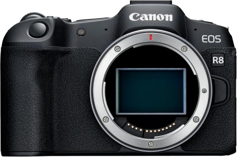 Canon EOS R8 plein format léger pour voyage. Guide complet du meilleur appareil photo voyage en 2026.