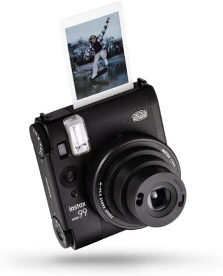 Fujifilm Instax Mini 99 noir, appareil photo instantané 2026 avec contrôles manuels créatifs pour photo de qualité.