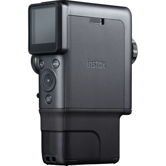 Fujifilm Instax Mini Evo Cinema, le meilleur appareil photo instantané en 2026. Design élégant et moderne.