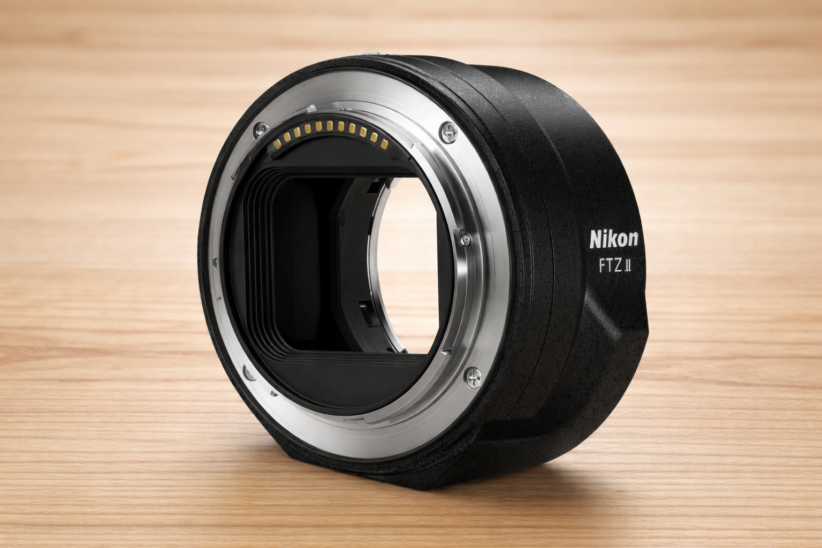 Adaptateur Nikon FTZ II pour objectif hybride. Choisir le bon appareil photo en 2026.